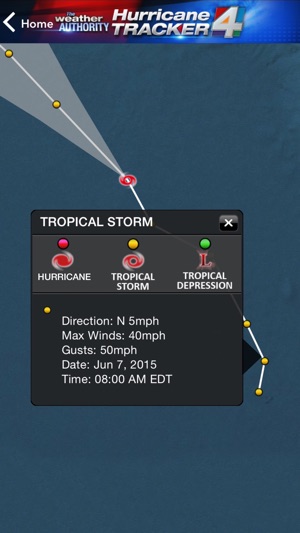 WJXT Hurricane Tracker(圖4)-速報App