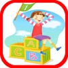 Learn ABC Kids A-Z English Words steps by steps