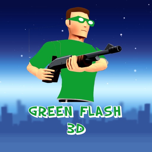 Green Flash 3D icon