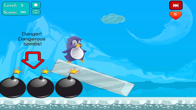 Help The Penguin - Adventure Game