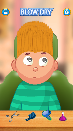 Child Game Blonde Hair Cut On The App Store