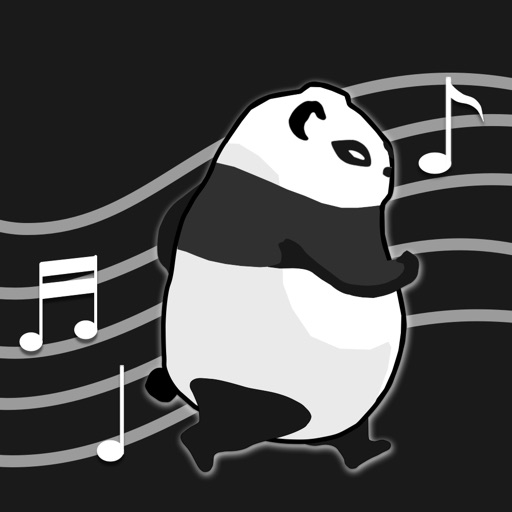 Scream Panda Run Icon