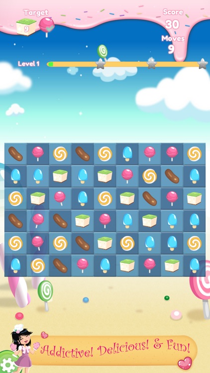 Susan Candy - FUN Match 3 Puzzles FREE for Girls screenshot-3