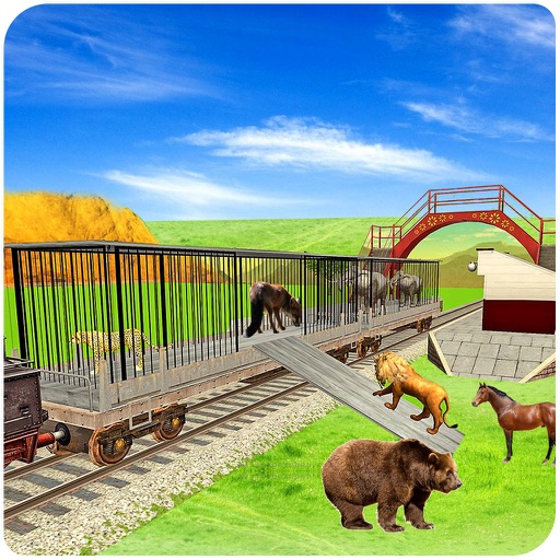 Zoo Animal Cargo Train Game