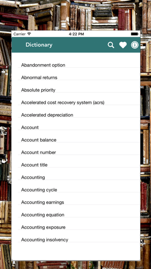 Accounting terms Definition: Free & offl