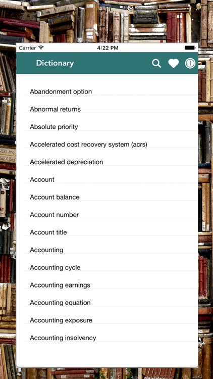 Accounting terms Definition: Free & offline