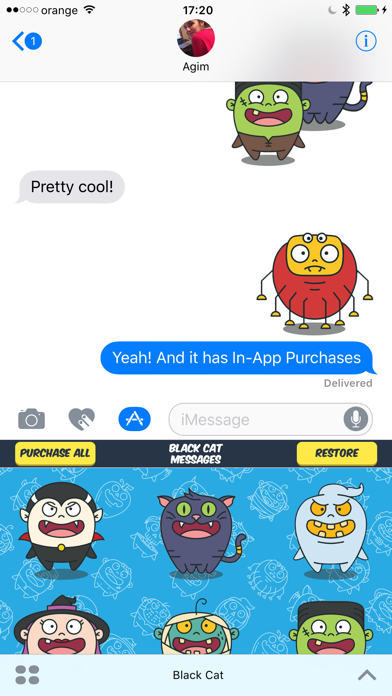 How to cancel & delete iSticker App. Send Stickers in iMessage Chat. from iphone & ipad 4