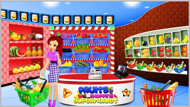 Fruits Shopping Supermarket – Cashier Game