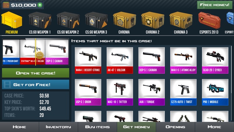CS GO Case Simulator