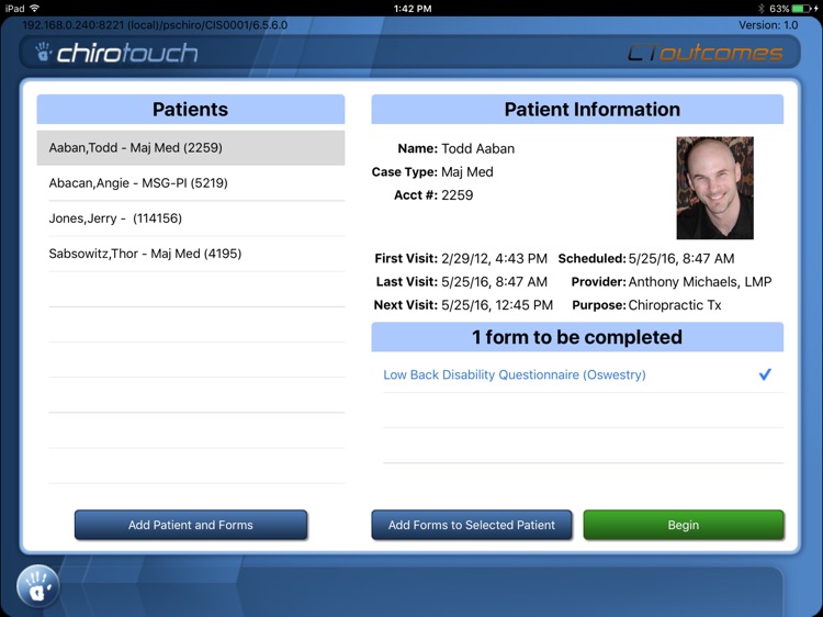 CT Outcomes Mobile 6.6