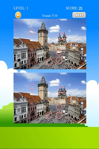Find differences : City - náhled
