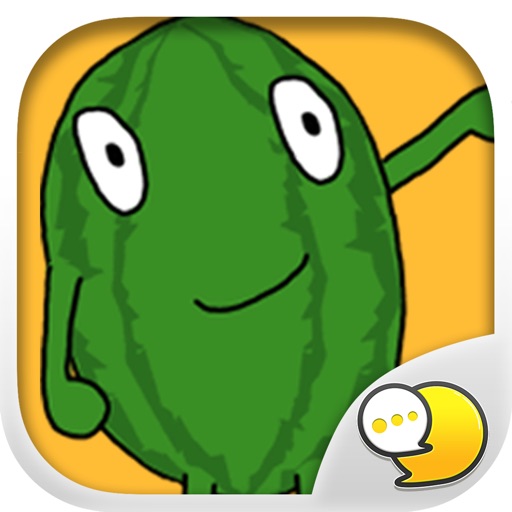 Melonman Ver.1 Sticker Emoji Keyboard By ChatStick icon