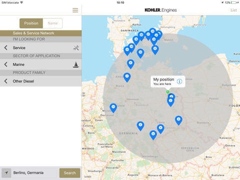 Kohler-Lombardini Network screenshot 2