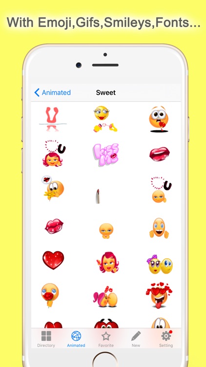 Emoticon.s Free - Animated Emoji Keyboard 3D icons