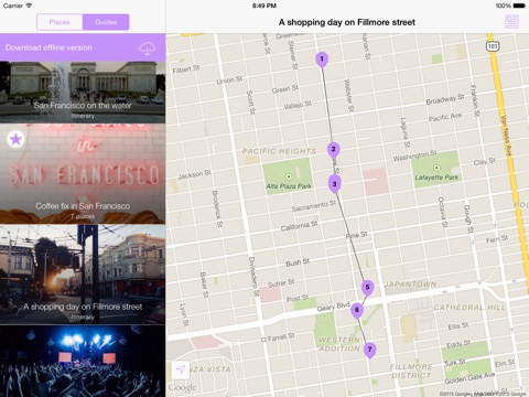 San Francisco Travel Guide, Planner, Offline Map screenshot 3