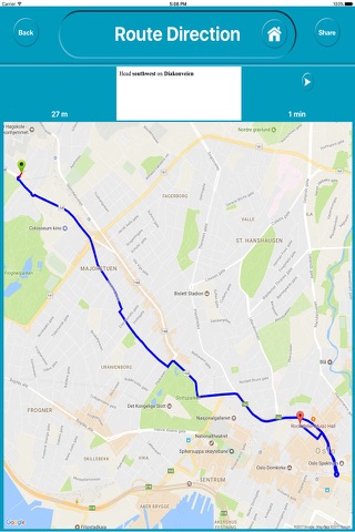 Oslo Norway Offline City Maps with Navigation screenshot 4