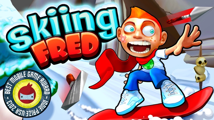 Skiing Fred