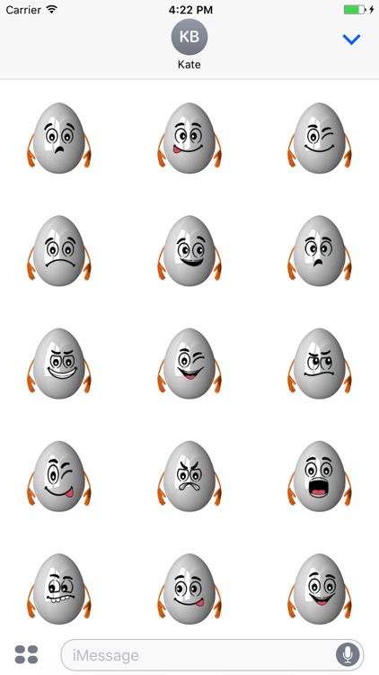 Easter Egg Smileys for iMessage