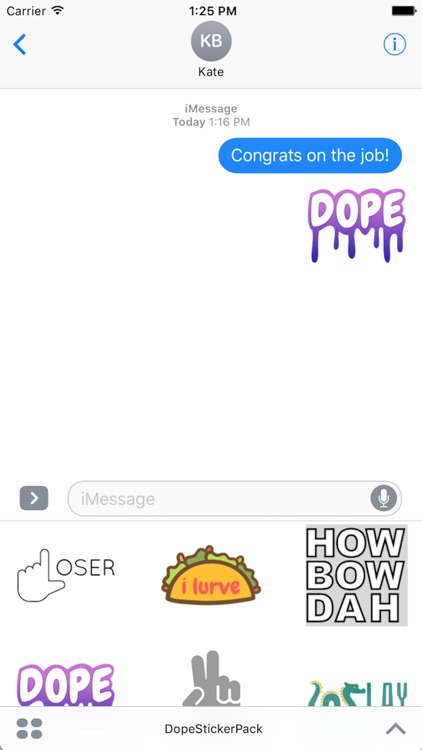Dope Sticker Pack screenshot-3