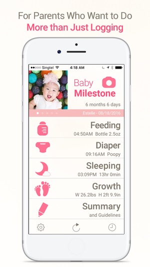 MammaBaby - Breast feeding App & Baby Log Tracker(圖1)-速報App