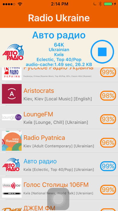 How to cancel & delete Radio Ukraine - радіо України from iphone & ipad 4