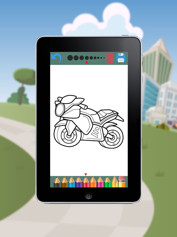 Vehicles Coloring Book - Fun Painting for Kids