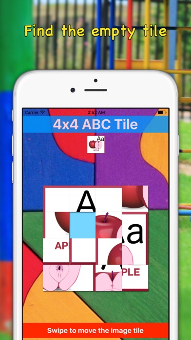 How to cancel & delete Best 4x4 Alphabet Sliding Tile Puzzle for Toddlers from iphone & ipad 1