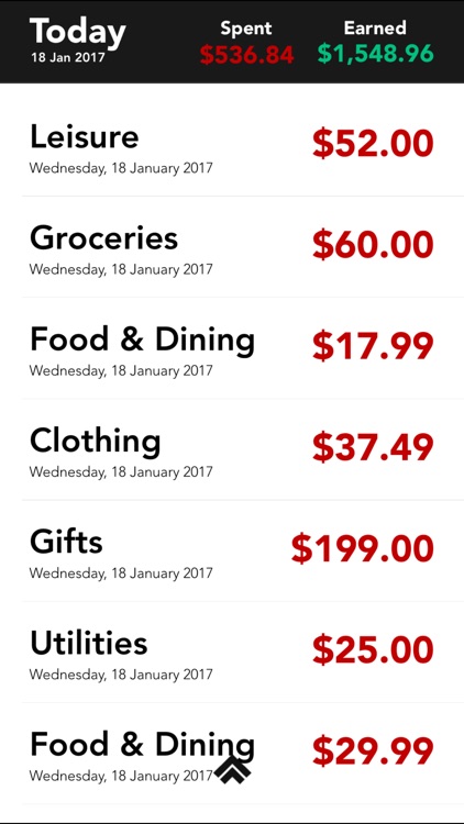 Track My Spending - Money Tracker