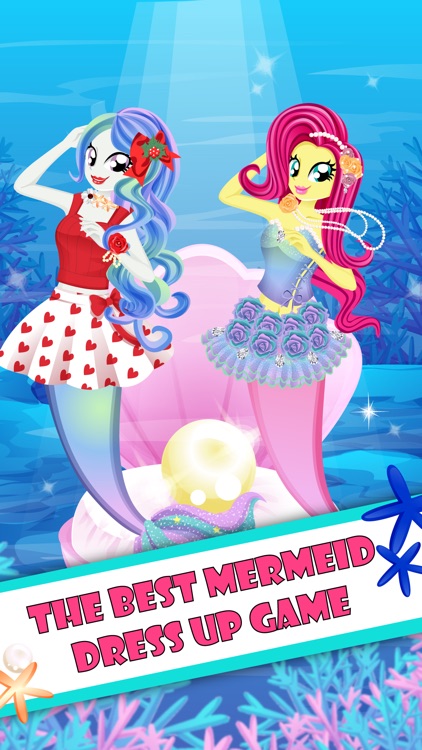 Pony Mermaid Dress Up - Games My Little Girls