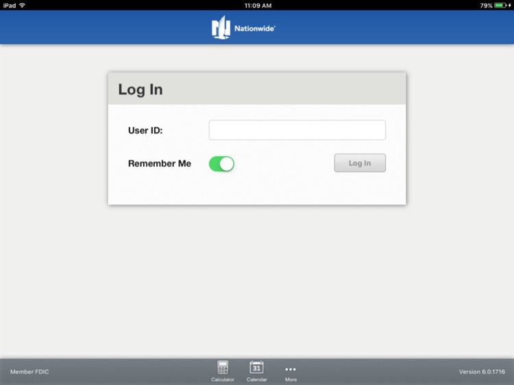 Nationwide Bank for iPad