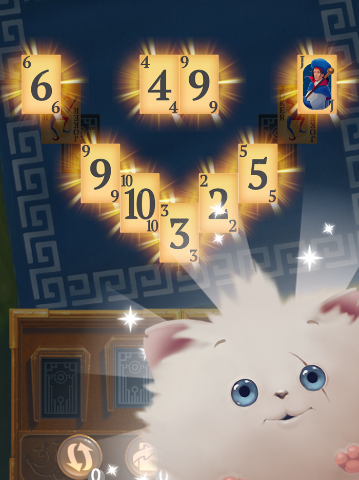 Solitaire aventuras - tripeaks juego de cartas