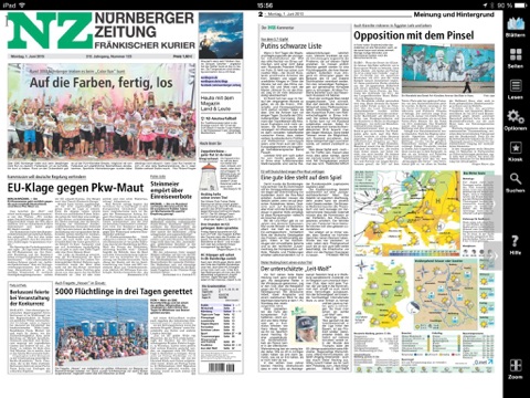 Nürnberger Zeitung screenshot 2