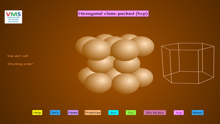 VMS - Cubic Crystal Structures Animation Lite