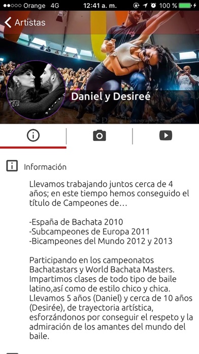 How to cancel & delete App oficial de Daniel & Desirée Bachatea from iphone & ipad 2