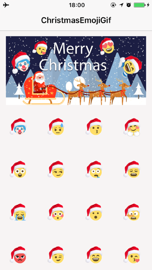 Christmas Emoji Sticker - Free Emojis for iMessage(圖1)-速報App