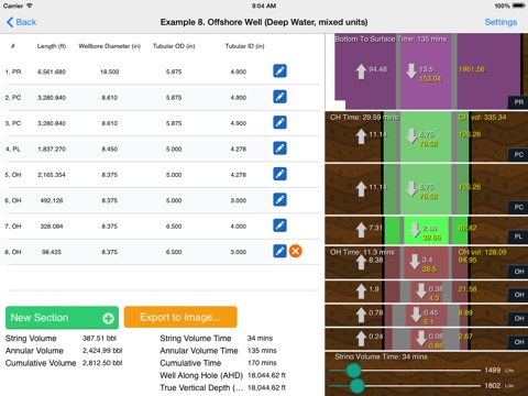 Well Calculator screenshot 2