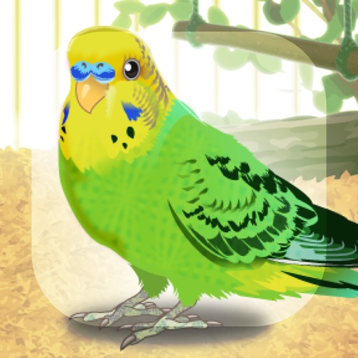Virtual Therapeutic Parakeet Pet Icon
