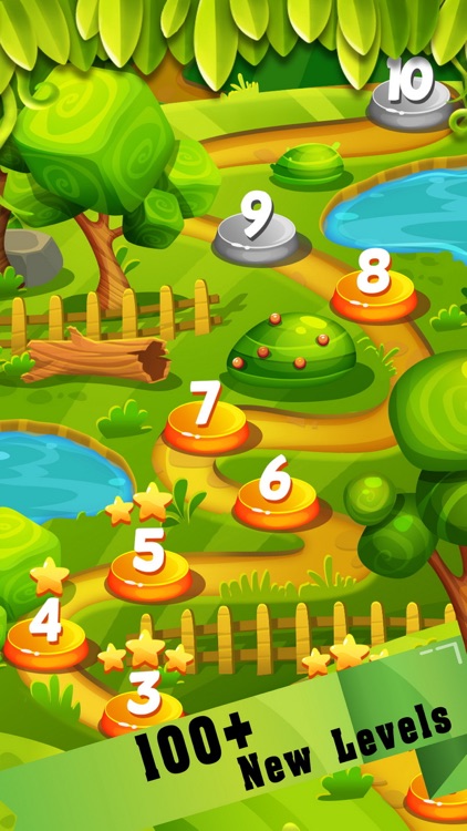 Candy big blast : Jungle garden saga match games