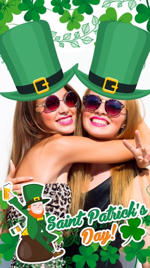 St. Patrick's Day photo editor – Frames & stickers(圖5)-速報App