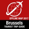 Brussels Tourist Guide + Offline Map