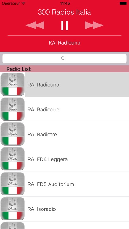 300 Radio Italia (IT) : Musiche, Calcio