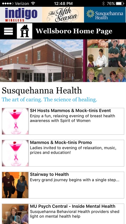 Mansfield Home Page screenshot-4