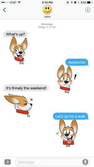 Corgi Puppy Stickers(圖3)-速報App