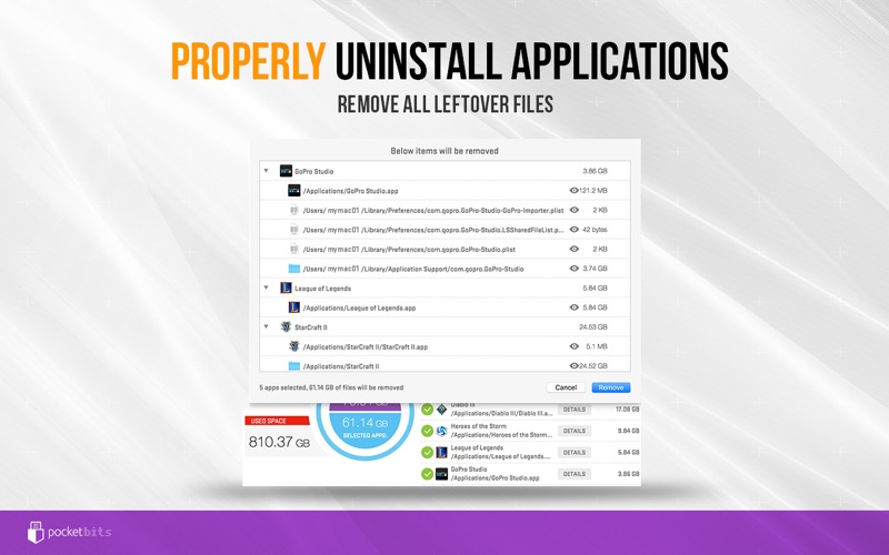 App Uninstaller - Clean Leftover Application Files