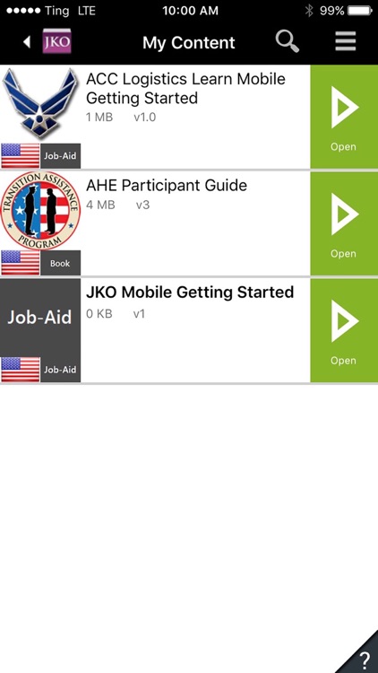 JKO Mobile Learning screenshot-3