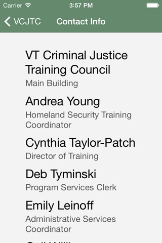 VT Criminal Justice Training Council screenshot 3