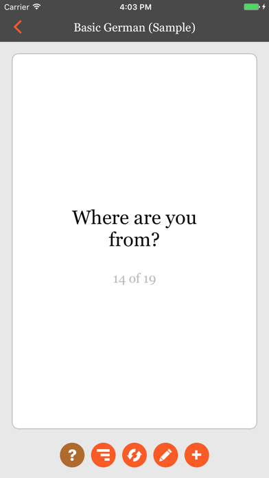 Screenshot #3 pour Memorize It! – Flash Cards