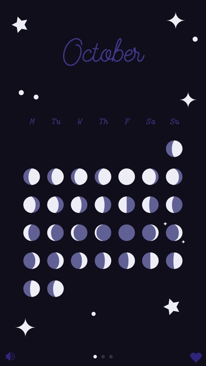 Luna — a lunar calendar for witches and werewolves