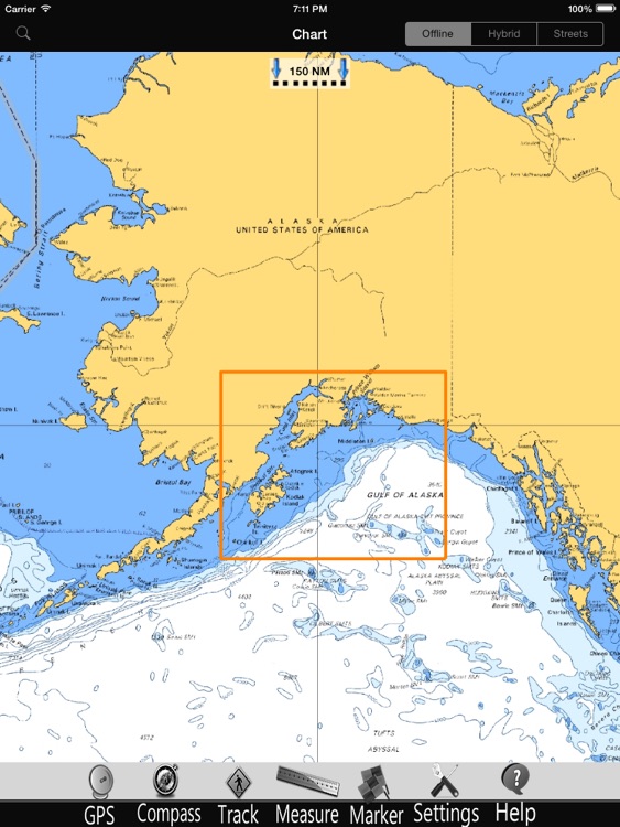 Alaska SW Nautical Charts Pro by MapITech