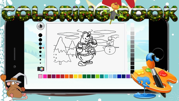 Snow World : drawing games for kids screenshot-3